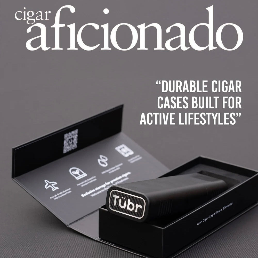 Tübr Featured in Cigar Aficionado: Where Luxury Meets Performance