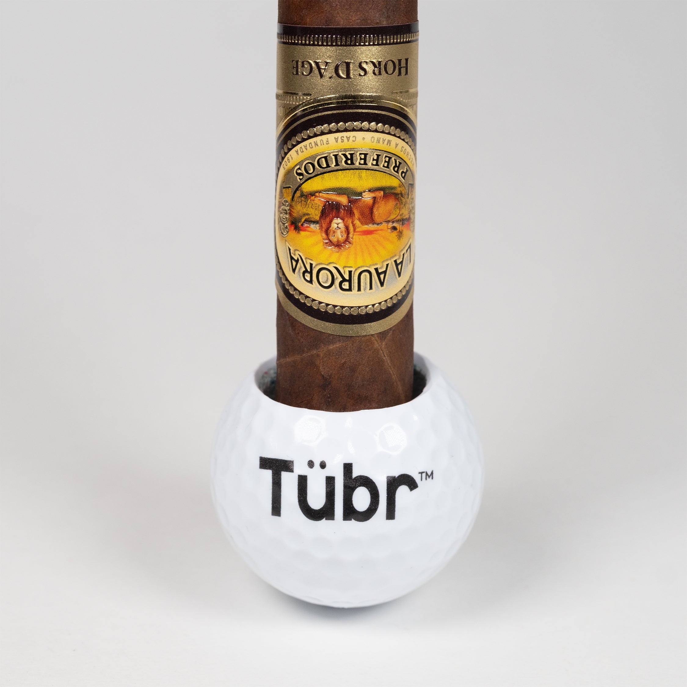 Tübr Magnetic Golf Ball Cigar Holder